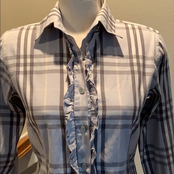 Burberry Nova Check Button Shirt Sz S - Picture 5 of 16